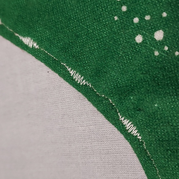 Vintage 1950 Christmas Stocking Christmas Design Snowmen Horse Season Greetings - Picture 5 of 10